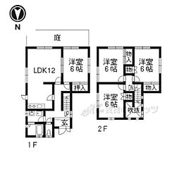 京田辺市興戸北落延の一戸建て