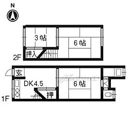 城陽市枇杷庄島の宮の一戸建て