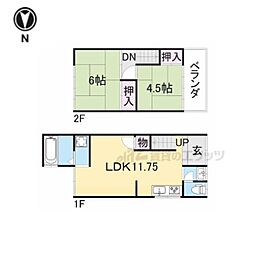 長岡京市長岡1丁目の一戸建て