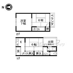 長岡京市奥海印寺の一戸建て