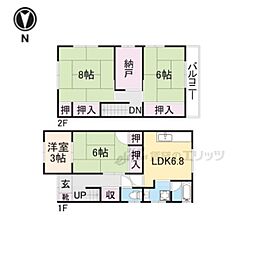 木津川市山城町上狛東下の一戸建て