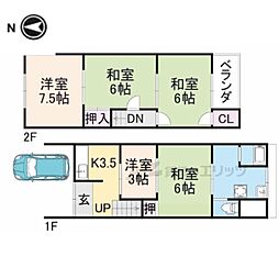 宇治市小倉町南堀池の一戸建て