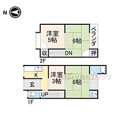 城陽市枇杷庄島ノ宮の一戸建て