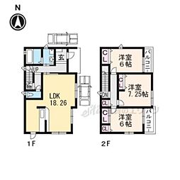 京都市伏見区深草大亀谷六躰町の一戸建て