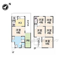 宇治市小倉町南堀池の一戸建て