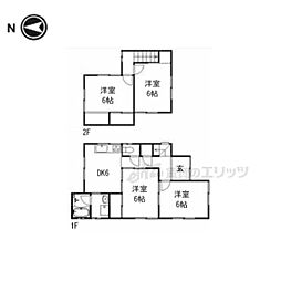 木津川市木津八ヶ坪の一戸建て