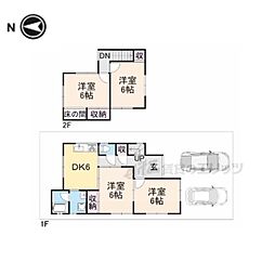 木津川市木津八ヶ坪の一戸建て