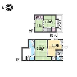 京都市伏見区向島西堤町の一戸建て