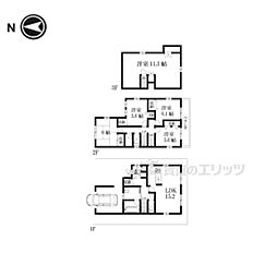 城陽市寺田今堀の一戸建て