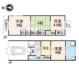 京都市伏見区羽束師菱川町の一戸建て