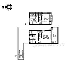 京都市伏見区納所薬師堂の一戸建て