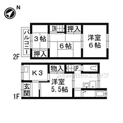 京都市伏見区淀美豆町の一戸建て