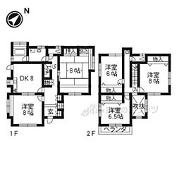 宇治市寺山台三丁目の一戸建て