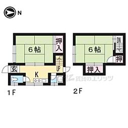 宇治市槇島町北内の一戸建て