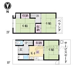 長岡京市神足ミドロの一戸建て
