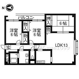 パルウエスト新田辺 302