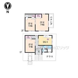 城陽市寺田丁子口の一戸建て