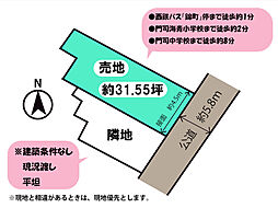 門司区錦町、売地