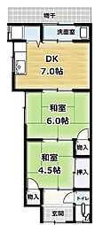 五ケ庄西浦　村田貸家 1号