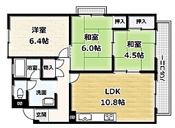 南宇治ローレルコートC棟 201