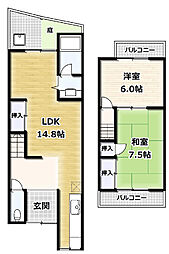 六地蔵紺屋町貸家 1