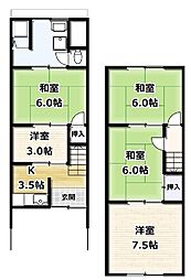 小倉町南堀池貸家