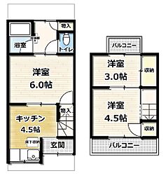 小倉町南堀池貸家 1