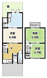 向島中島町貸家 1