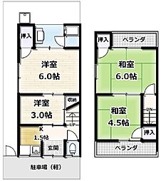 小倉町新田島貸家