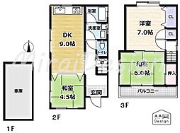 宇治市木幡南山　中古戸建