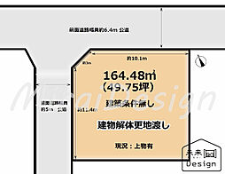 久世郡久御山町佐山北代　建築条件無し　売土地