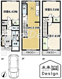 宇治市小倉町蓮池　新築戸建住宅