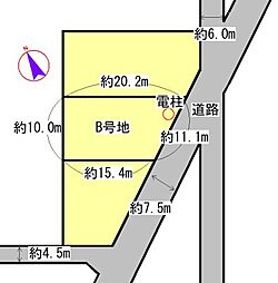 北名古屋市薬師寺村前19番 　B区画