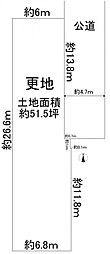 門真市四宮六丁目　土地