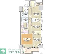 ザ・パークハウス国分寺プレイス 802