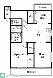 ヒルトップマンション石原 201