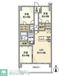 サンヴェールひばりヶ丘ガーデンシティ 316