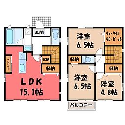 小山市大字雨ケ谷の一戸建て