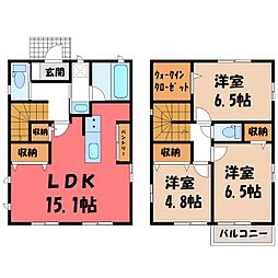 小山市大字雨ケ谷の一戸建て