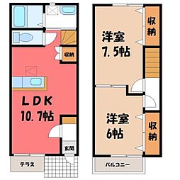 小山市大字粟宮の一戸建て