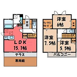 小山市城北1丁目の一戸建て