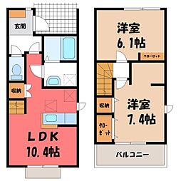 結城市大字結城の一戸建て