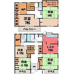 栃木市大森町の一戸建て