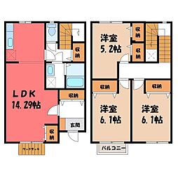 小山市西城南3丁目の一戸建て