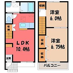 筑西市伊佐山の一戸建て