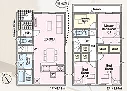 福岡市南区長住　2号棟