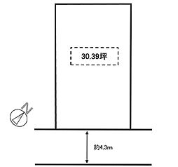 加古川市野口町水足　土地