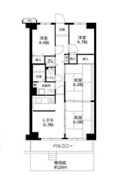 明石土山駅前スカイハイツA棟 1