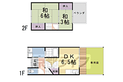 深草フチ町貸家 1