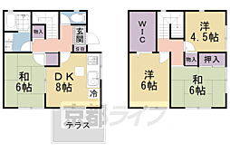 相楽郡精華町桜が丘の一戸建て